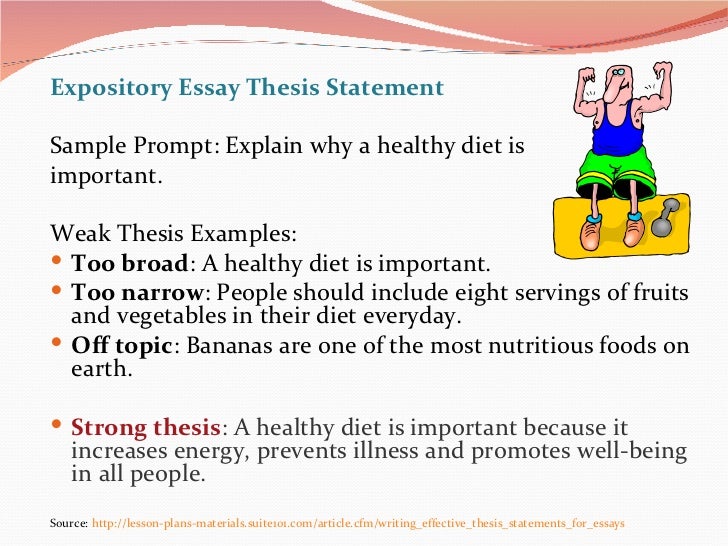 thesis statement outline